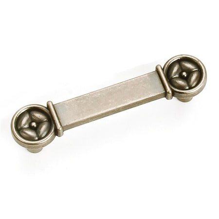 Grilltown 3 in. Paris Pull Antique Pewter GR534290