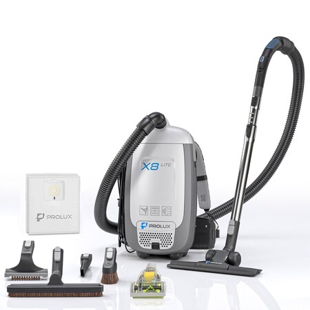 Prolux X8 Lite Backpack Vacuum w/ Premium Tool Kit for Light Commercial Use x8lite