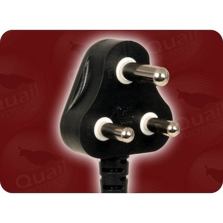 Quail Electronics 2.5M H05 1.0mm2 B INDIA TO C13 9840.098