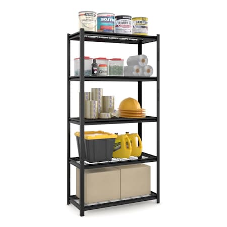4Dock Light Duty 5-Tier Wire Storage Shelving, 36 x 16 x 72in CJ017