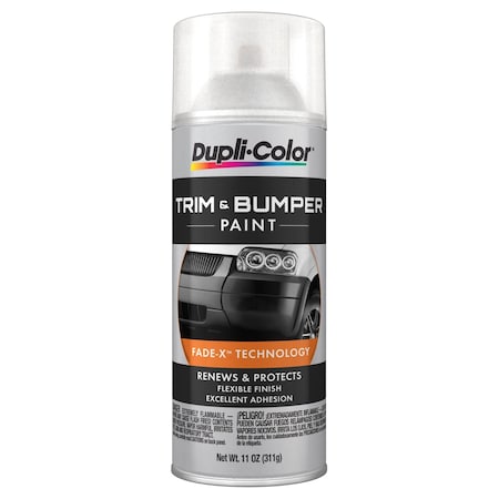 Vht Paint Trim And Bumper Paint; Clear; Aerosol Can; 11 Ounce TB100
