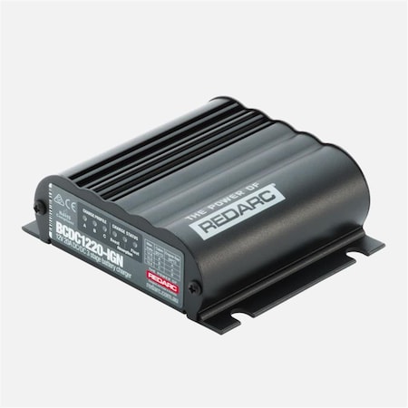 Bufonada 12V 20A Smart Start DC-DC 3 Stage Battery Charger with IGN Control No Solar BU3644433
