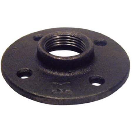 Pannext Fittings B-FLF12 1.25 in. Black Pipe Floor Flange 449366