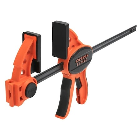 Pony E-Z HOLD Series Medium-Duty Expandable Bar Clamp, 300 lb, 12 in Max Opening Size, 3-3/8 in D Throat 33412