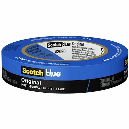 Scotch Multi-Surface Painter's Tape, Blue, 0.94" W, 60 yd L 2090-24NC