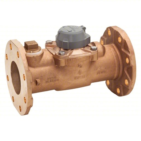 Badger Lead-Free Bronze Turbine Flow Meter 108-1056