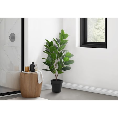 Monarch Specialties Artificial Plant, 28" Tall, Garcinia Tree, Indoor, Faux, Fake, Floor, Greenery, Potted, Real Touch I 9504