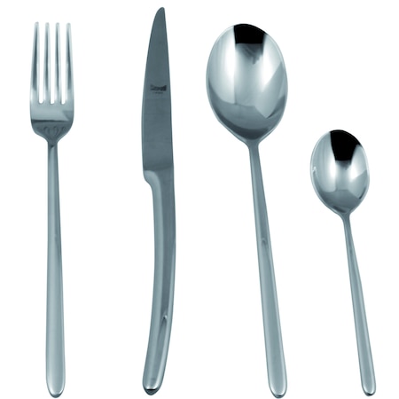 Mepra Mosella Flatware Set - 24 Pieces - Stainless Steel 108322024