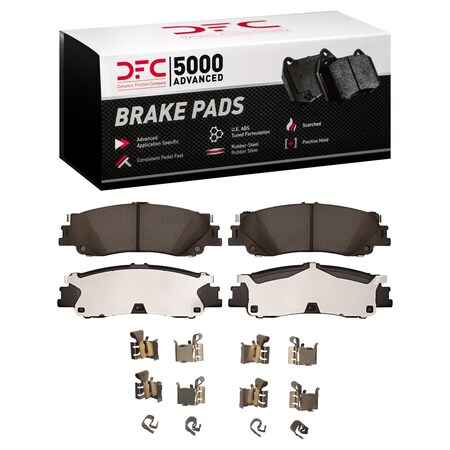 Dfc 5000 Advanced, Disc Brake Pad Set, 1551-2511-01
