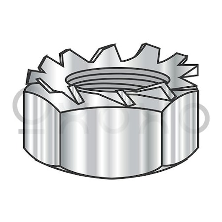 Oxoxo 3/8-16 K Lock Nut 18-8 Stainless Steel Nut, 420 Stainless Steel Washer, 500PK 316677
