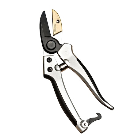 Kings County Tools Anvil Pruning Shears for Gardening 7.75 in Heavy Duty Branch Cutter Garden Shears w/ Rubber Grips GW23K05-13
