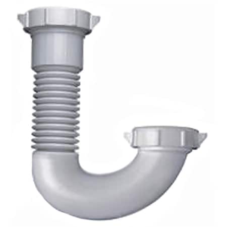 Protectionpro 1.5 in. Flex-N-Fix J-Bend, White - 1.25 in. PR1696425