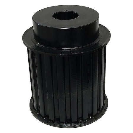 Zoro Select Timing Pulley, Black Oxide, 3 5/8 in Dia 30H300-6FS11