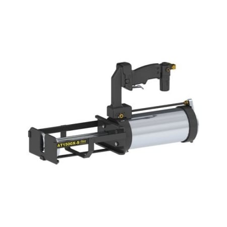 Albion 1500 Series AT Line Air-Powered Multi-Component Cartridge Gun, 1:1, Suitcase Configuration AT1500X-S