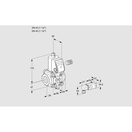 Honeywell Kromschroder VAS240R/NW KS88019747
