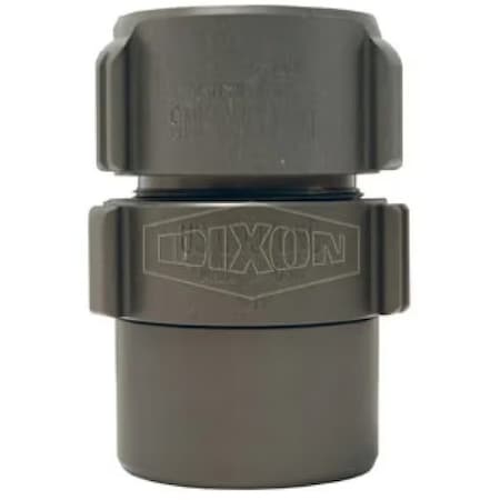 Dixon Expansion Ring Coupling, 1-1/2 in Nominal, NST NH End Style, Aluminum, Domestic D16206F