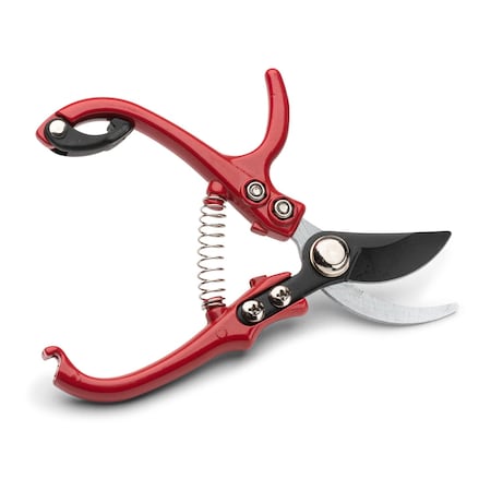 Kings County Tools Small Bypass Pruning Shears for Gardening 6 in Heavy Duty Garden Shears Spring-Loaded GW11G12-15