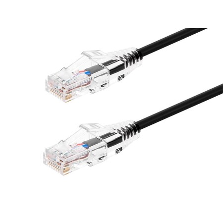 Monoprice SlimRun Cat6 Ethernet Patch Cable_ Snagless RJ45_ Stranded_ 550MHz_ UT 34622