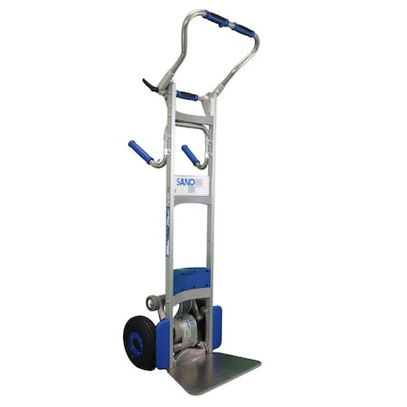Sano Liftkar Pro Fold-L Pistol Grip Stairclimbing Hand Truck 375 Lbs. Cap., Pneumatic Wheels LH SP17FL01PI02