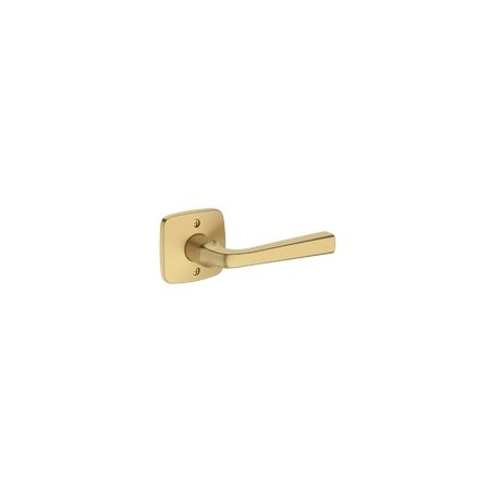 Baldwin Residential Door Levers Half Dummy Right Hand Lifetime Satin Brass HDKINSFR044
