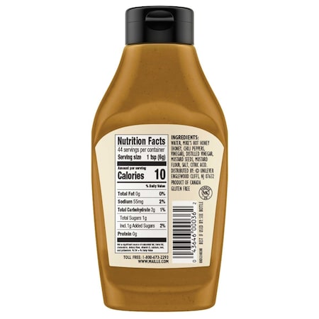 Maille x Mike's Hot Honey Dijon Mustard, 9.4 Ounce, 6PK 68783090