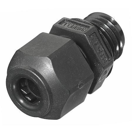 Hubbell Wiring Device-Kellems Liquid Tight Cord Connector, M12 Thread SECM12B