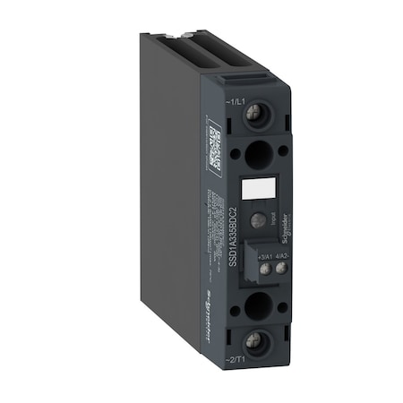Schneider Electric Solid state relay-DIN rail, Single Phase SSD1A320BDC2