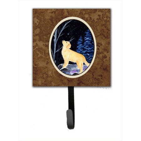 Carolines Treasures Starry Night Golden Retriever Leash Holder Or Key Hook SS8392SH4