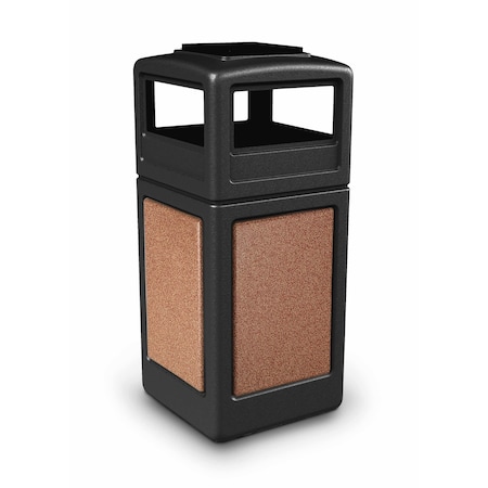 Commercial Zone Products 42 gallons Black, Polyethylene, 18.5 in 72051499