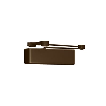 Lcn Closers XP Heavy Duty Door Closer, Surface Mount, Spring Cush-N-Stop Arm, 695/DKBRZ Dark Bronze Powder Coat 4040XP-SCUSH-DKBRZ
