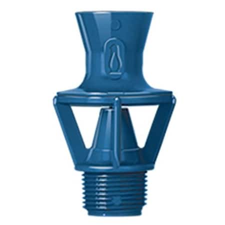 Filter Pump Polypropylene Sparging Eductor, 3/4in MPT connection, 30 degree dispersion angle PE-3/4MB