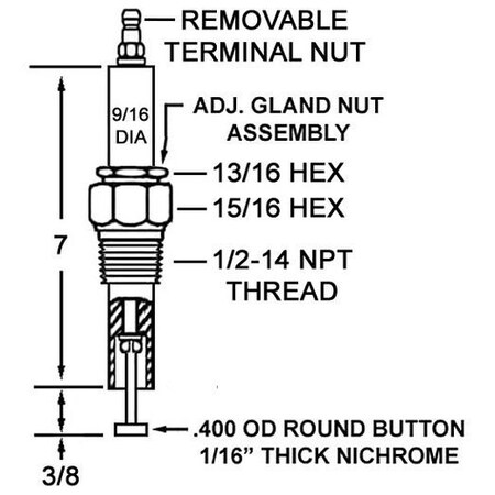 Crown Engineering Crown Igniter RPL IP-22 & MX 54376 CA345