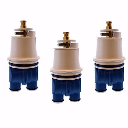 Jones Stephens Pressure Balanced Tub/Shower Cartridge fits Delta Monitor, 4in. Overall Length, Pack of 3 C25463