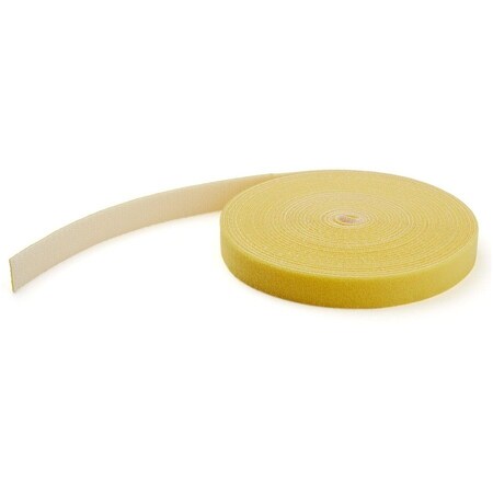 Startech.Com 25ft Hook and Loop Tape Cable Tie Yellow HKLP25YW