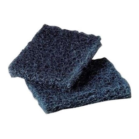 Scotch-Brite Scouring Pad, 5" L x 3-1/2" W, Blue, PK10 88CC