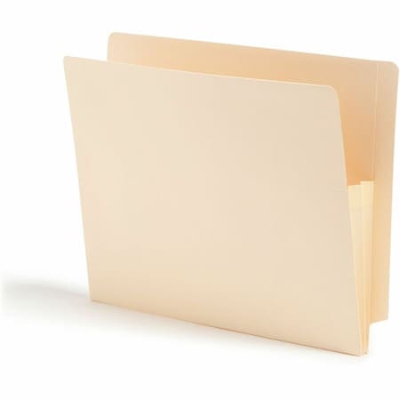 Smead 1-3/4" Accordion Expansion End Tab File Pocket, Straight Tab, Ltr, Manila, 25/Bx 75114