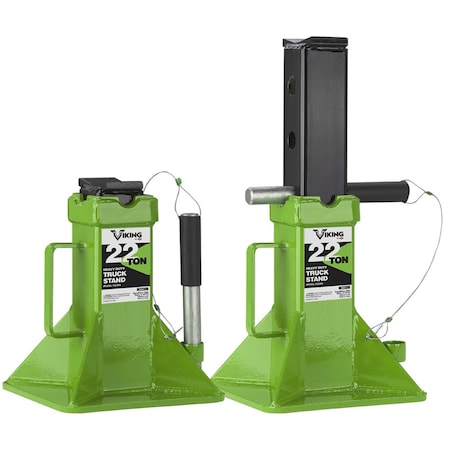 Viking By American Forge & Foundry Viking By Aff - Jack Stands - 22 Ton Capacity - Pin Style - Pair 55220A