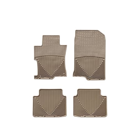 Weathertech Tan, Front and Rear All Weather Floor Mats WTHT094150