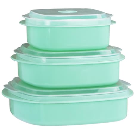 Reston Lloyd Microwave Cookware Set  Seafoam 20902