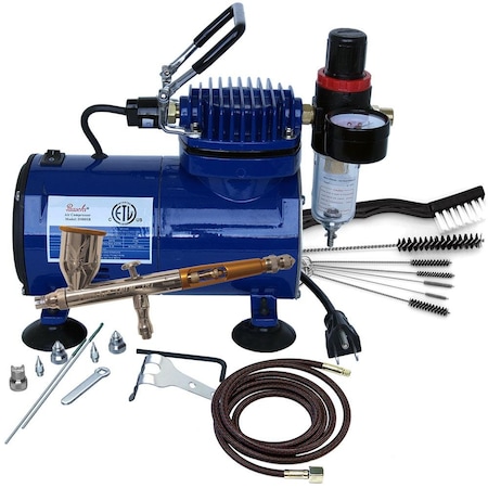 Paasche Airbrush Package TG-3AS, D500SR and AC-7 TG-100D