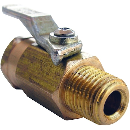 Westlake Pipe & Fittings 1/4'' FIPx1/4'' MIP Brass Threaded Ball Valve 17-0903