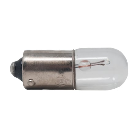 Aamsco Lighting T 3-1/4 Miniature Bayonet Bulb, 6.3 V, .15 A, 5000 Hours 1847