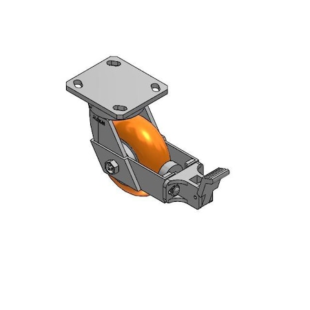 Albion Caster, Kingpinless, 5x2, 110AN05228SFBB 110AN05228SFBB