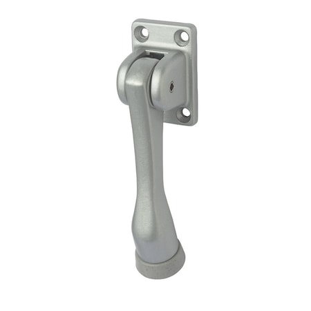 Rockwood 4" Kick Down Door Stop Aluminum Finish 460ALM