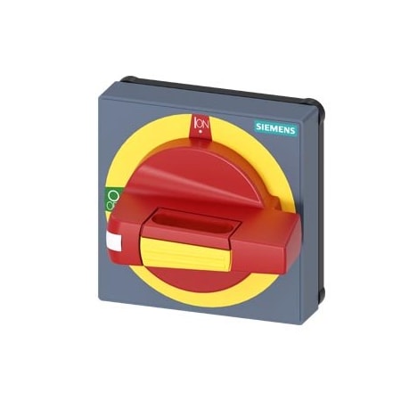 Siemens Handle with masking frame Emergency switching-off Size 75x 75 for shaft 8x 8UD1771-2AF05
