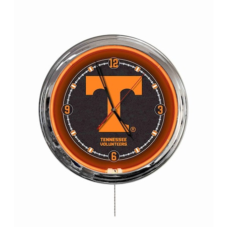 Holland Bar Stool University of Tennessee 16 LED Wall Clock ClkL16