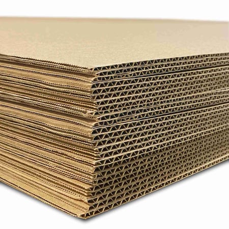 Flipside 32 x 40 Kraft Corrugated Sheets (C-Flute) Pack of 25 32405-25