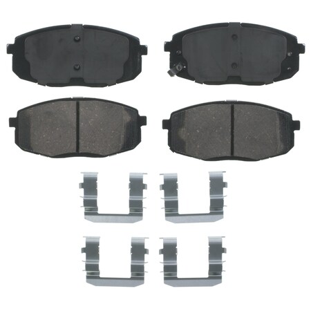 Wagner Brake QuickStop Front Disc Brake Pad Set Ceramic,  ZD1397