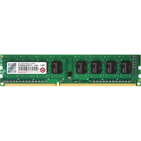 Transcend Information 4GB DDR3L 1600 NON-ECC UNBUFFERED LONG-DIMM LOW VOLTAGE 1.35V 1RX8 240PIN TS512MLK64W6H