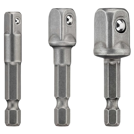 Black & Decker Socket Adapter, 3 pcs., 3 pcs 71-565